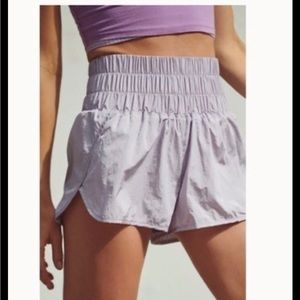 Free People Movement FP The Way Home Shorts In Lilac size M
